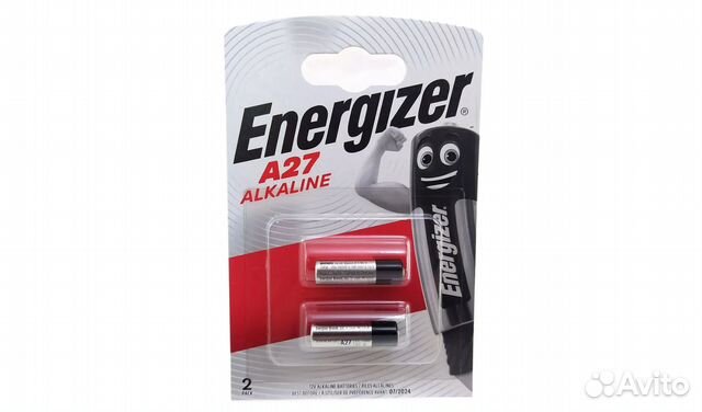 Батарейки Energizer A27, 27А, LR27 (12В) BL-2