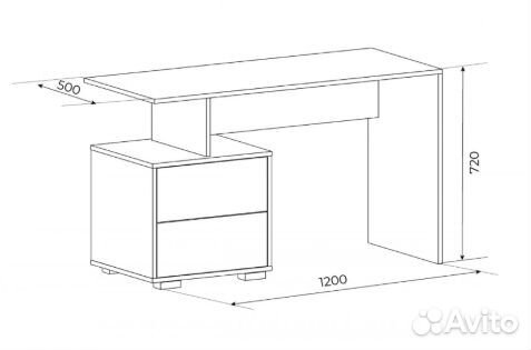 Стол письменный