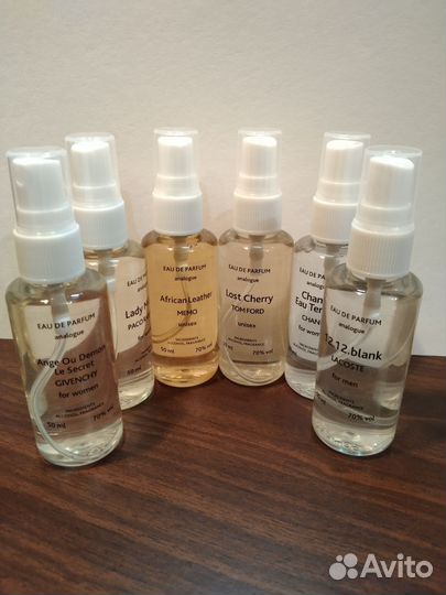 Парфюмерия 50 мл. Духи