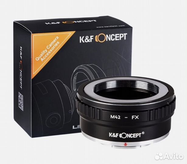 Адаптер объектива K & F concept M42-FX II