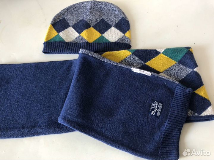 Шапка и шарф mayoral 48 см