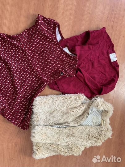 Одежда для девочки zara hm 98 104