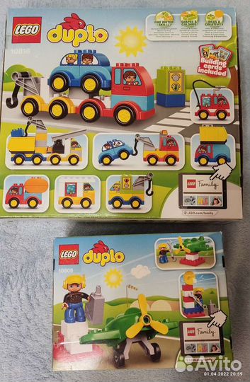 Lego duplo 5639, 6154, 10808, 10508+10882, 10816 Д