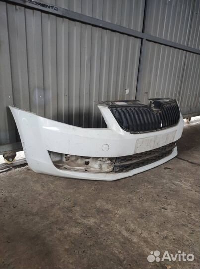 Бампер передний Skoda Octavia A7