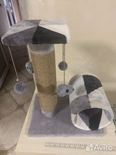 Когтеточка с тонеллем-домиком