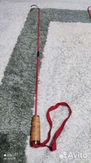 Багорик для зимней рыбалки с берестянной ручкой