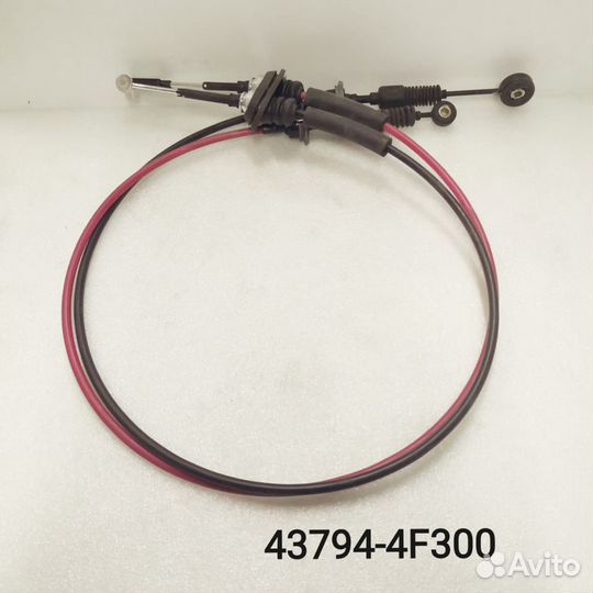 Трос кпп выбора/переключения (к-т 2шт) 437944F300