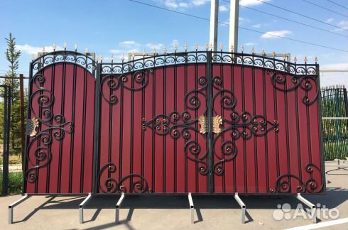 Кованые ворота