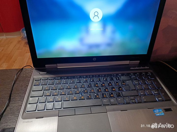 HP EliteBook 8570w с i7 и quadro k2000m
