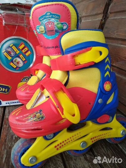 Роликовые коньки детские раздвижные