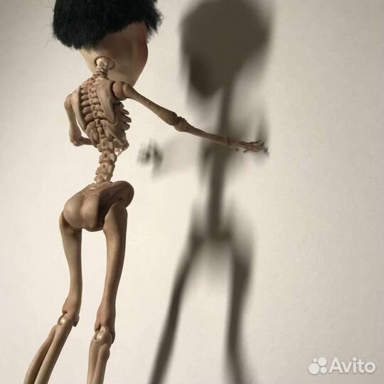 Скелита, кукла монстер хай ооак monster high ooak