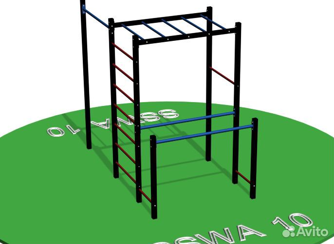 Спортивная площадка турник брусья рукоход