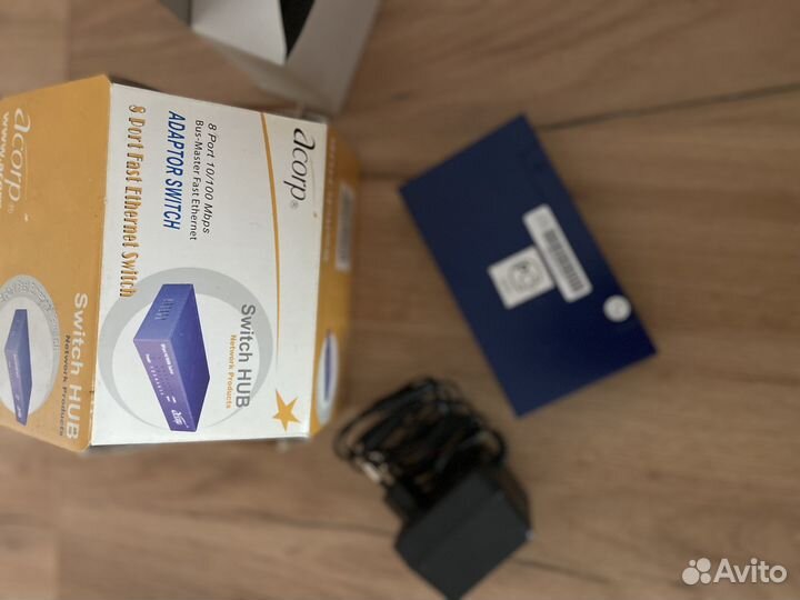 Сетевой коммутатор 8 портов