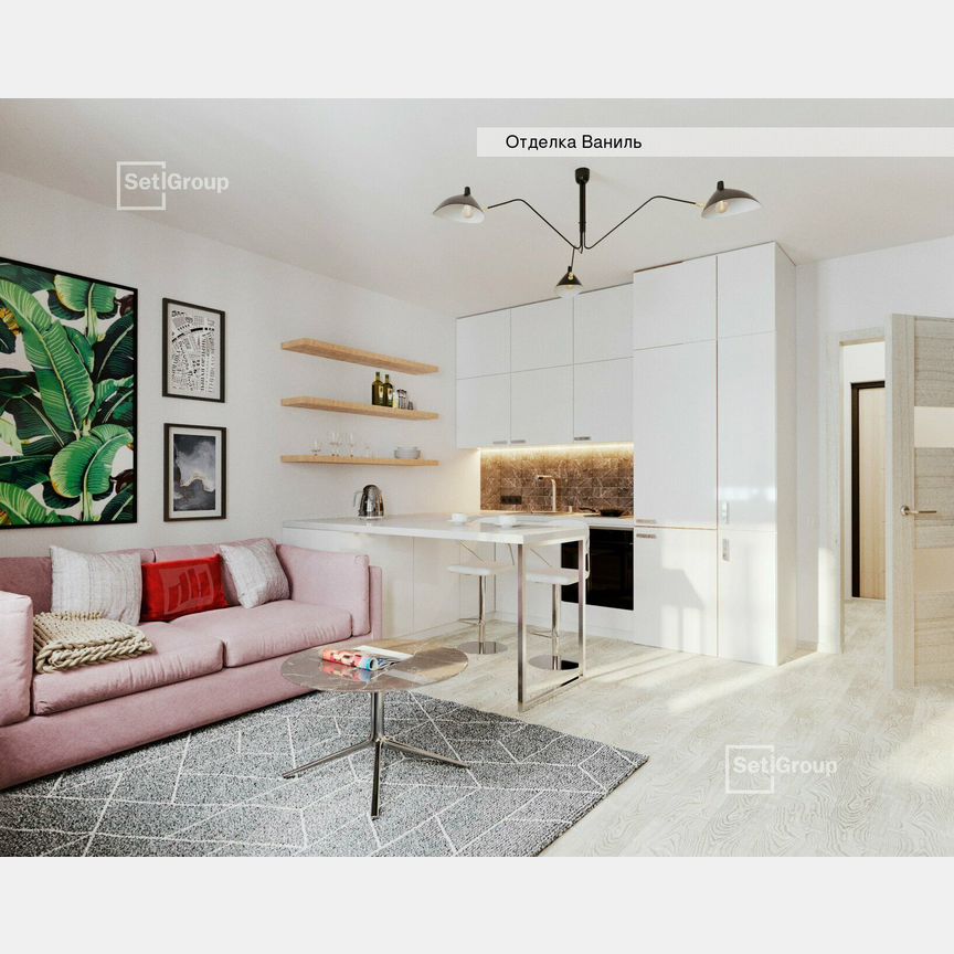 1-к. квартира, 34,7 м², 5/14 эт.