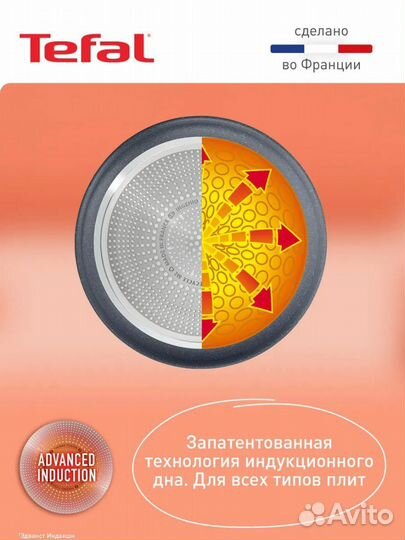 Набор посуды tefal ingenio natural force