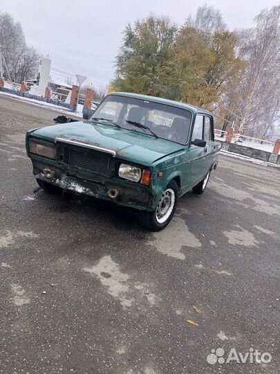 ВАЗ 2107 1.6 МТ, 2005, битый, 800 000 км