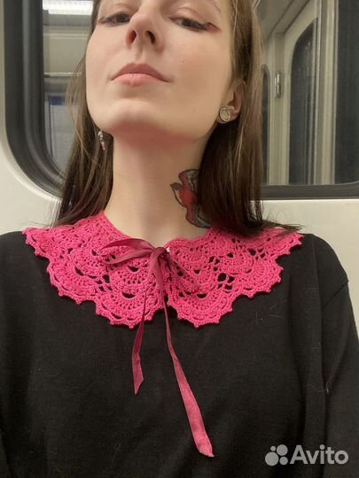 Воротнички кружевные