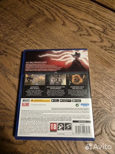 Diablo IV 4 PS5 PlayStation disc диск
