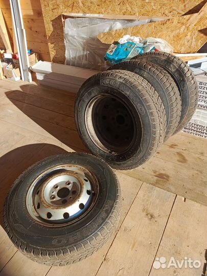 Колеса в сборе r16 зимние