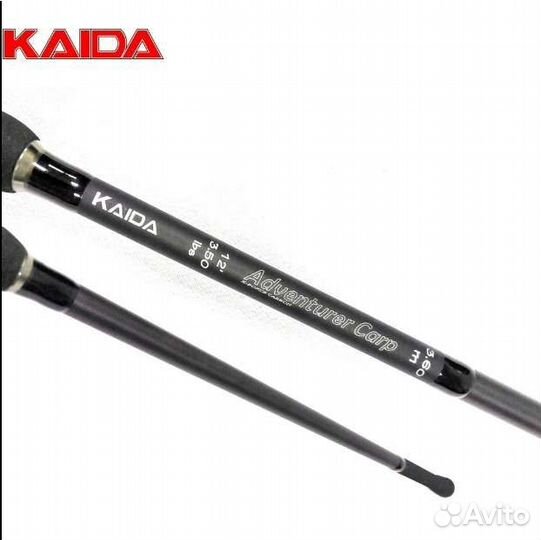 Удилище карповое Kaida adventurer carp 3,9м 3,5lb