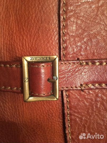 Zamagni. Ботинки и сумка. Италия. Кожа. Размер 37