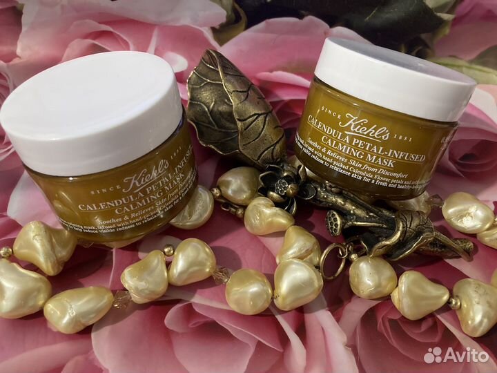 Kiehl's маска с лепестками календулы