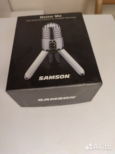 Студийный микрофон samson meteor MIC