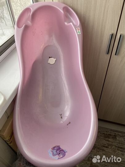 Горка для купания, ванночка, сиденье