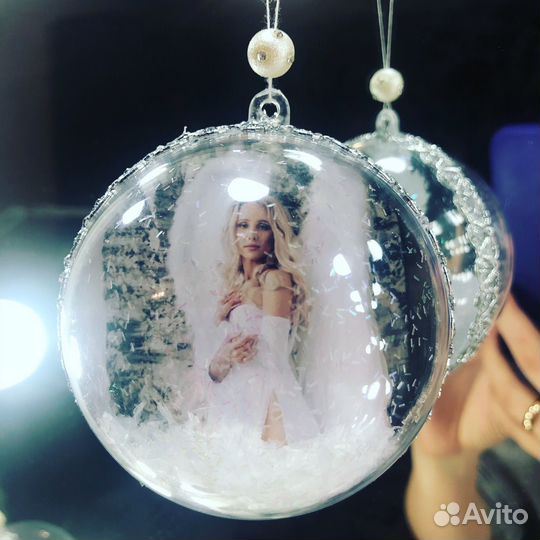 Новогодние шарики с вашими фото