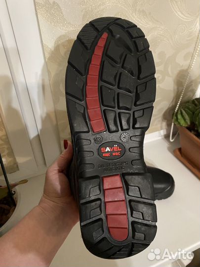Ботинки рабочие, нат. мех. savel. 43р