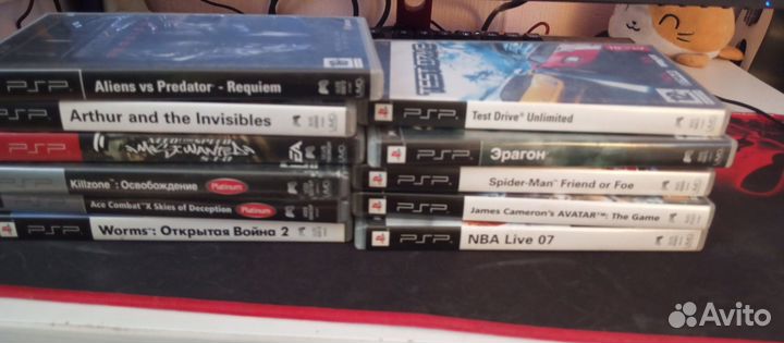 Лицензионные игры для sony PSP на дисках