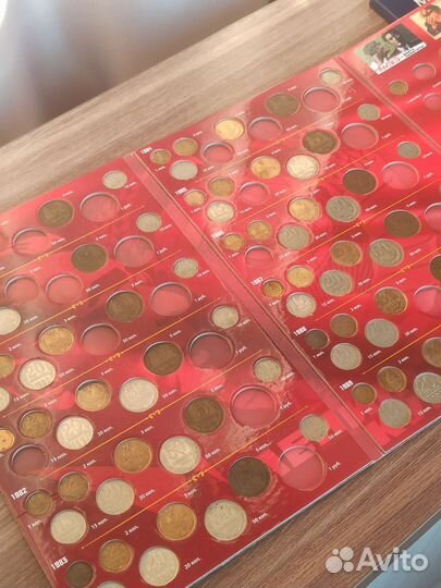 Альбомы для монет СССР 1961-1991 + 134 монеты