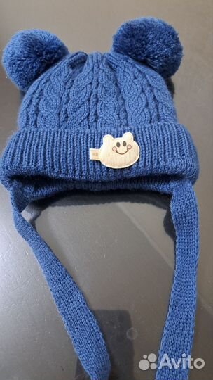 Шапка для мальчика 44 46