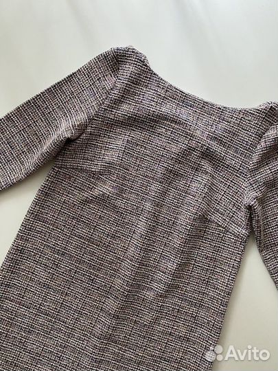 Платье из твида lime