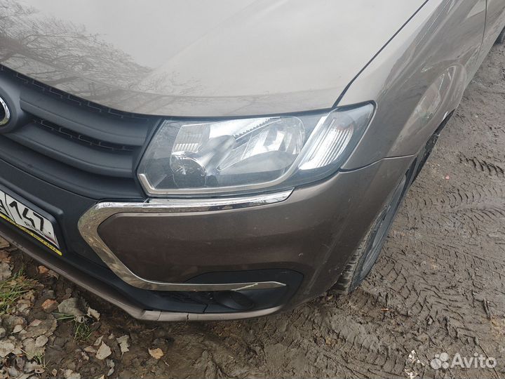 Фара левая largus FL sandero logan2