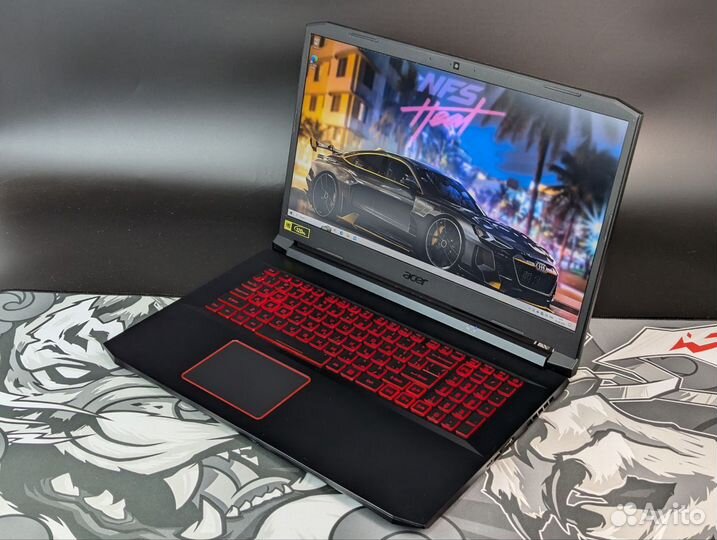 Acer Nitro 5 17 i7-10750H 16GB RTX3050 SSD 512GB