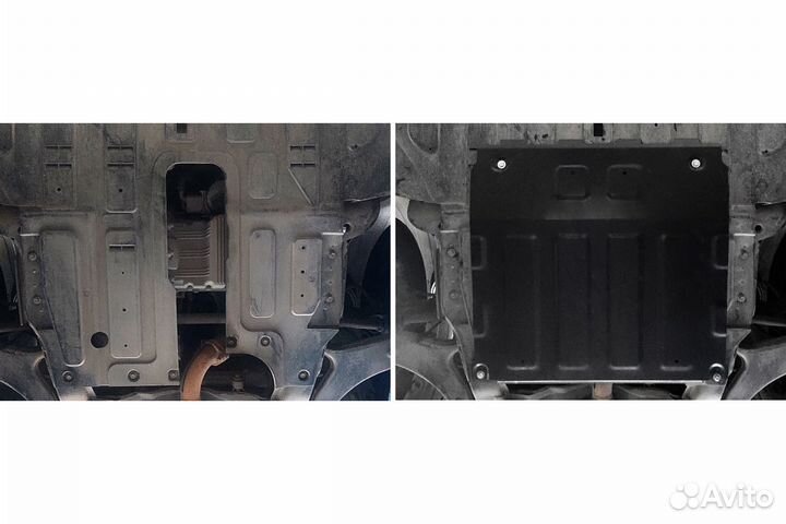 Защита картера и кпп Jac S7 2020-н.в