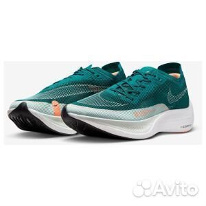 Кроссовки Nike ZoomX Vaporfly next 2, зеленый/белы