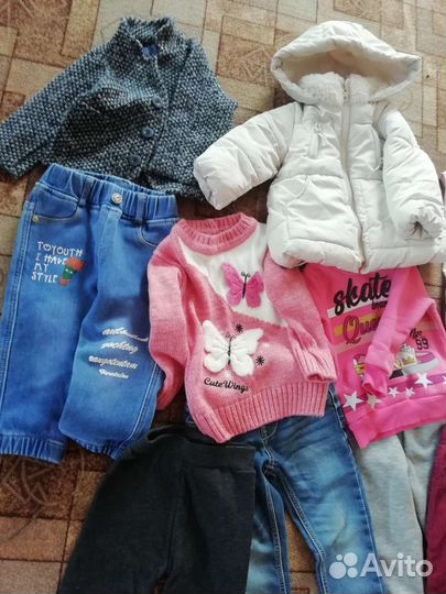Вещи для девочки 74-80