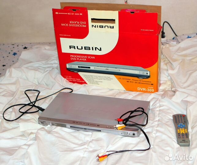 Dvd плеер Rubin DVR-300 в отличном состоянии