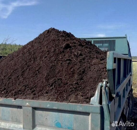 Плодородный грунт чернозем
