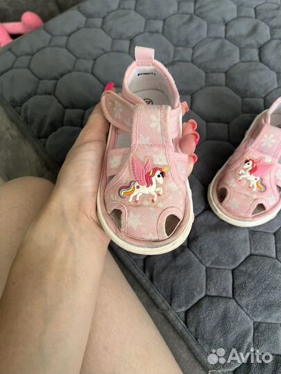 Сандалии детские для девочек 22 размер
