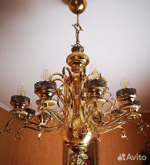 Люстра винтажная Италия