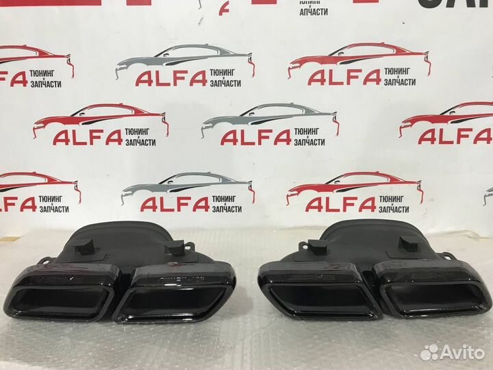 Насадка глушителя мерседес W205 W213 AMG