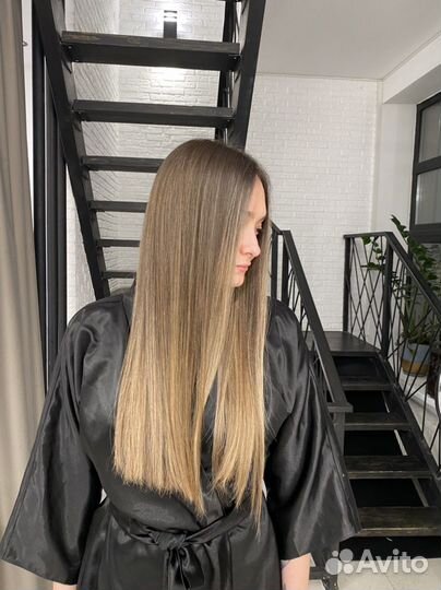 Окрашивание волос модель