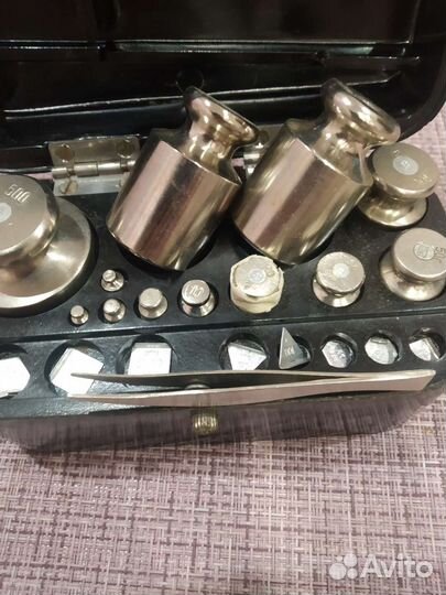 Набор гирь лабораторный гост-7328 класс 4