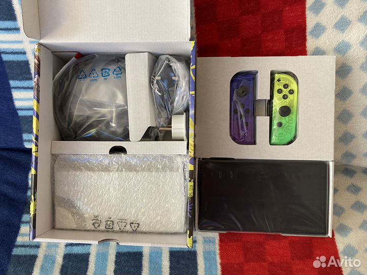 Прошитый Nintendo Switch Oled (все издания)