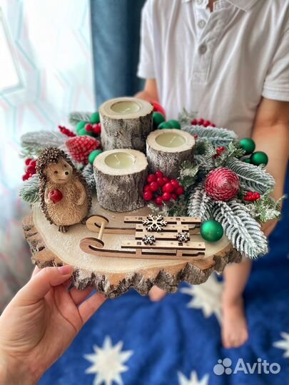 Новогодний Подсвечник