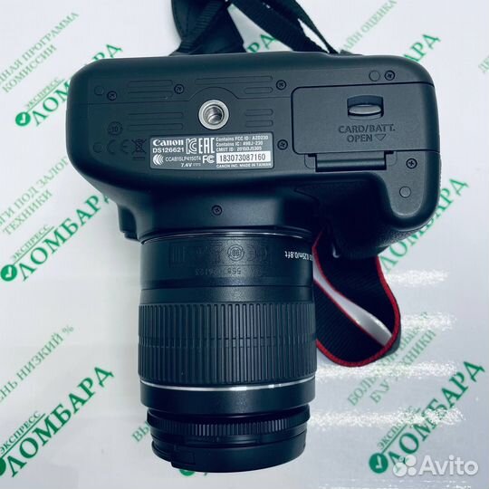 Фотоаппарат Canon EOS 1300D Kit №303235