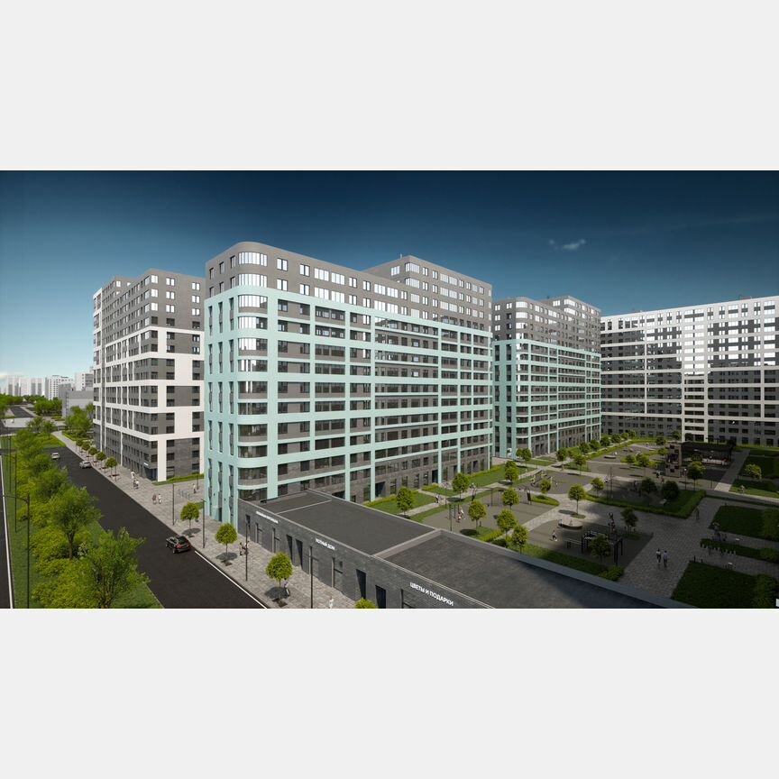 Квартира-студия, 29,2 м², 14/15 эт.